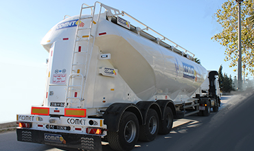 La semi-remorque citerne COMET est disponible en Tunisie, Alg&eacute;rie et en  Afrique : C&ocirc;te D'ivoire, S&eacute;n&eacute;gal, Mali, Burkina-Faso, B&eacute;nin, Ghana, Niger, Cameroun, Togo ...