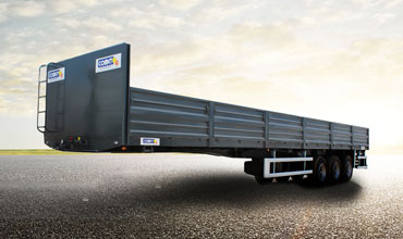 La semi-remorque Plateau COMET est disponible en Tunisie, Alg&eacute;rie et en  Afrique : C&ocirc;te D'ivoire, S&eacute;n&eacute;gal, Mali, Burkina-Faso, B&eacute;nin, Ghana, Niger, Cameroun, Togo ...